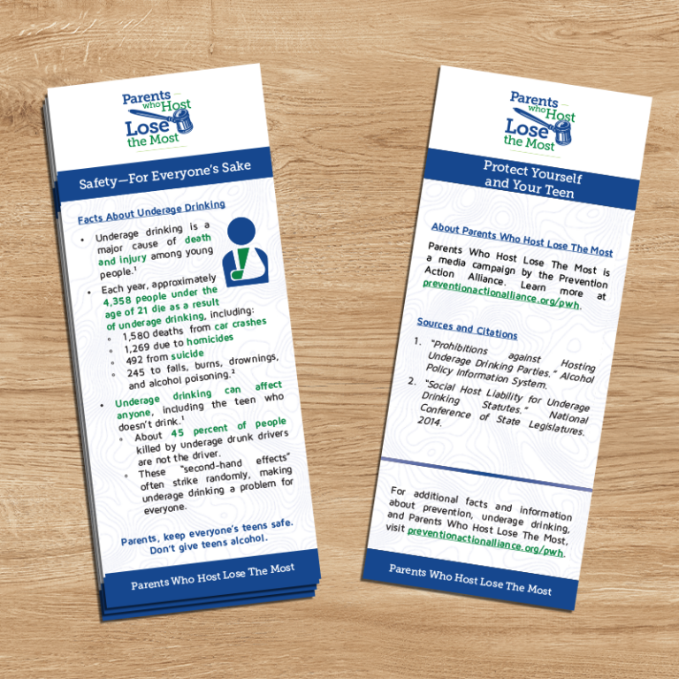Safety—For Everyone's Sake Fact Card Prevention Action Alliance