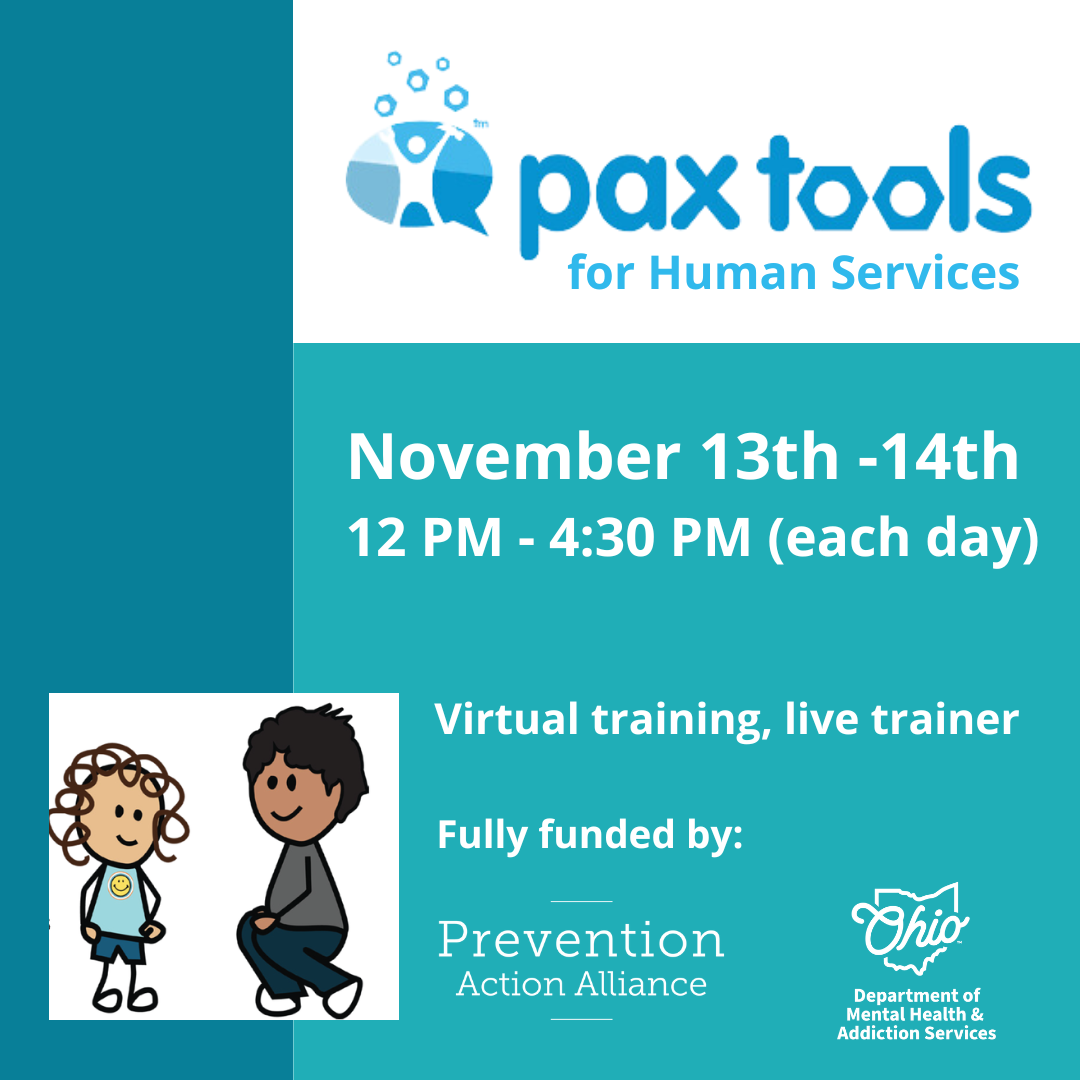 PAX Tools for Human Services | Nov 13th - 14th