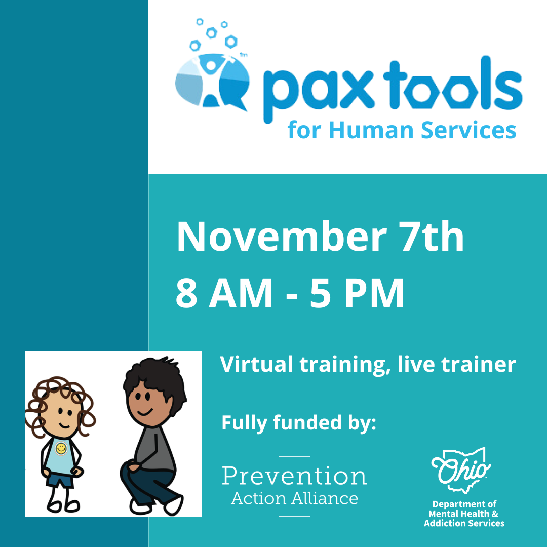 PAX Tools for Human Services | Nov 7th