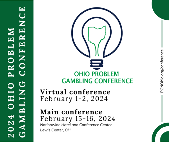 2024 Ohio Problem Gambling Conference (Multiple Dates and Times Available)