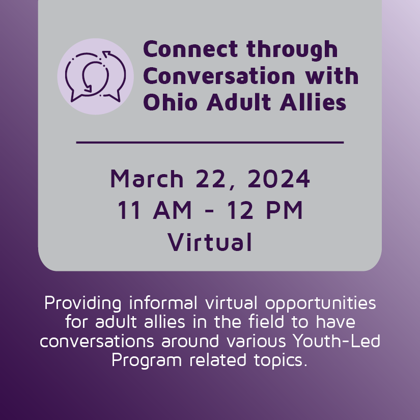 Connect through Conversation with Ohio Adult Allies