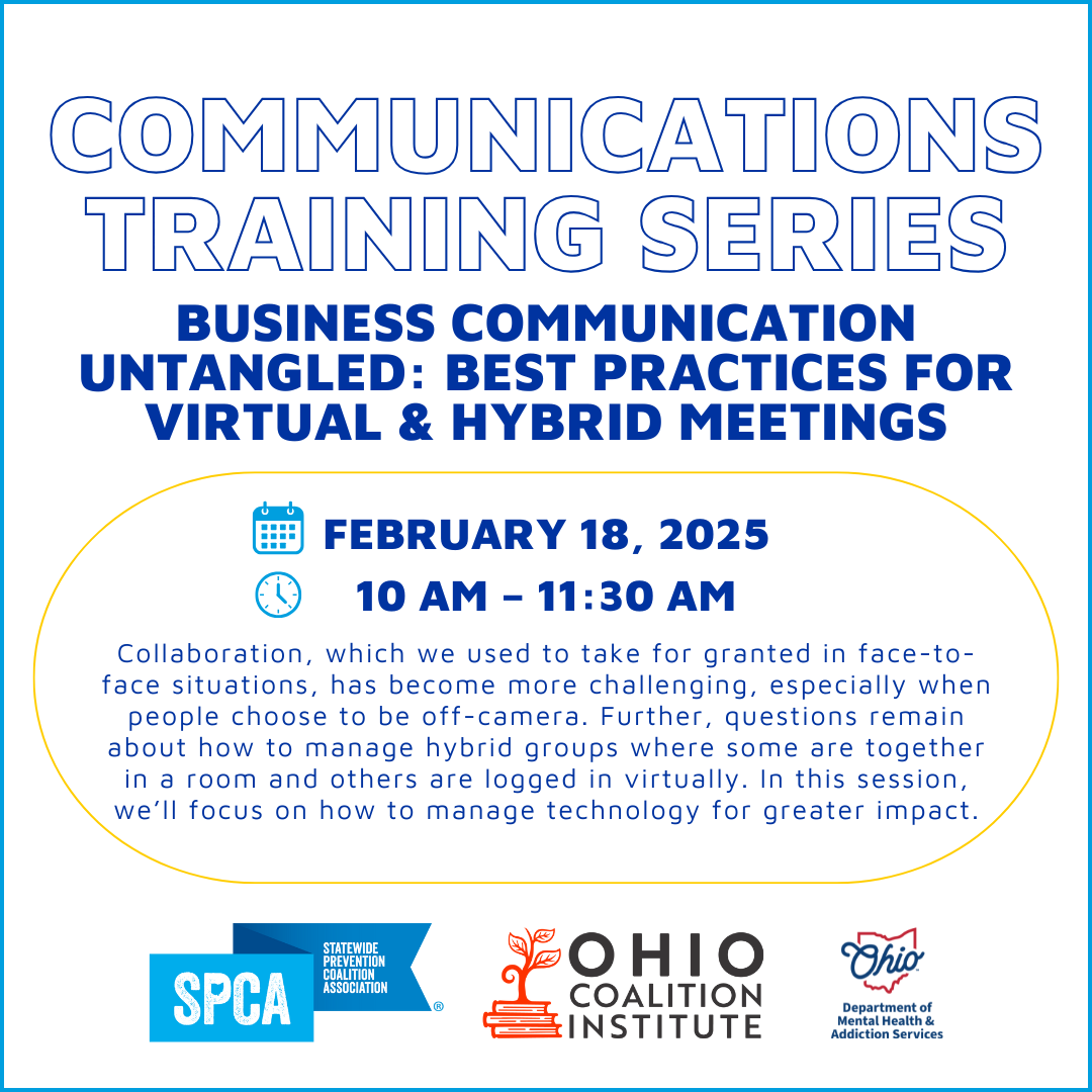 Communications Training Series | Best Practices for Virtual & Hybrid Meetings