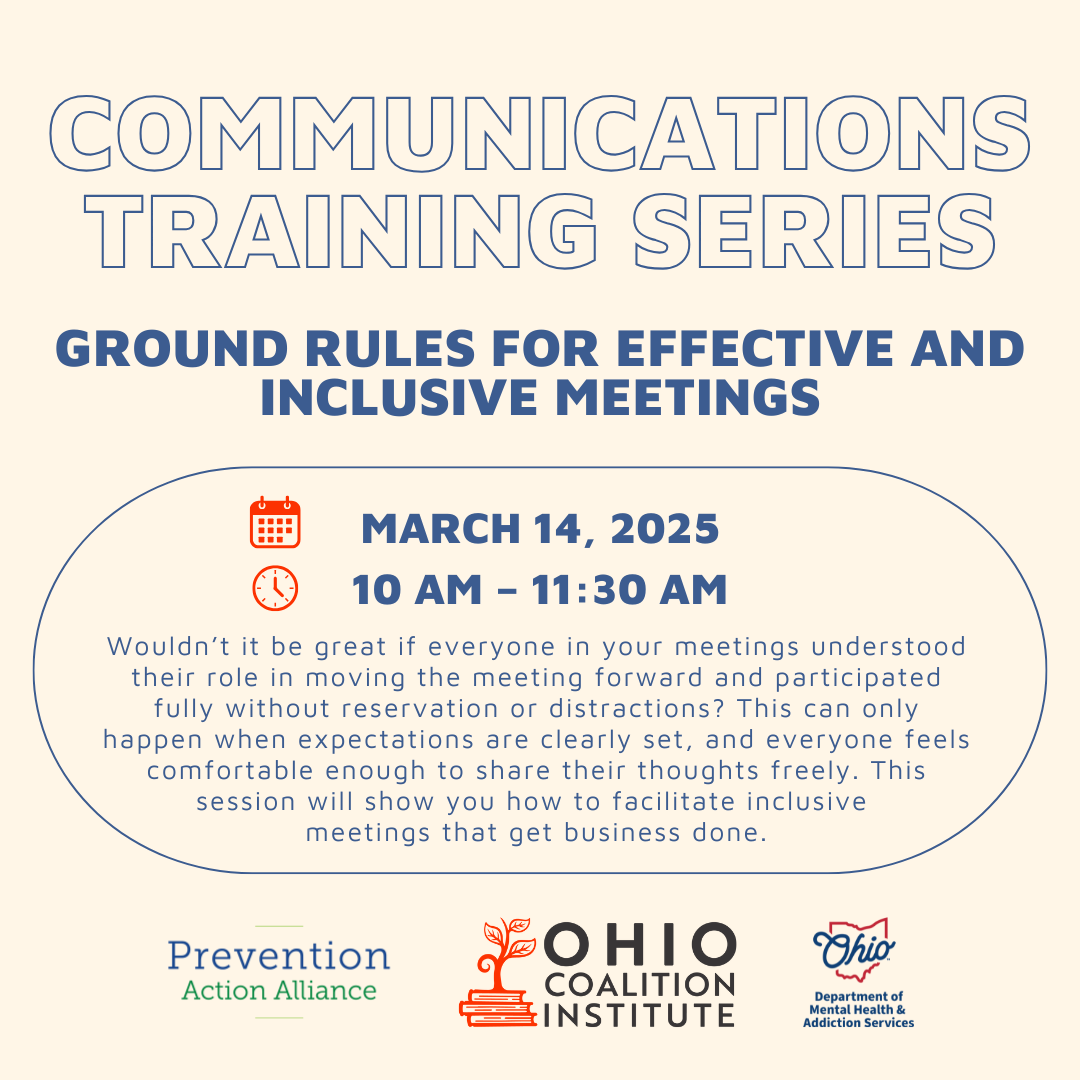 Communications Training Series | Ground Rules for Effective and Inclusive Meetings