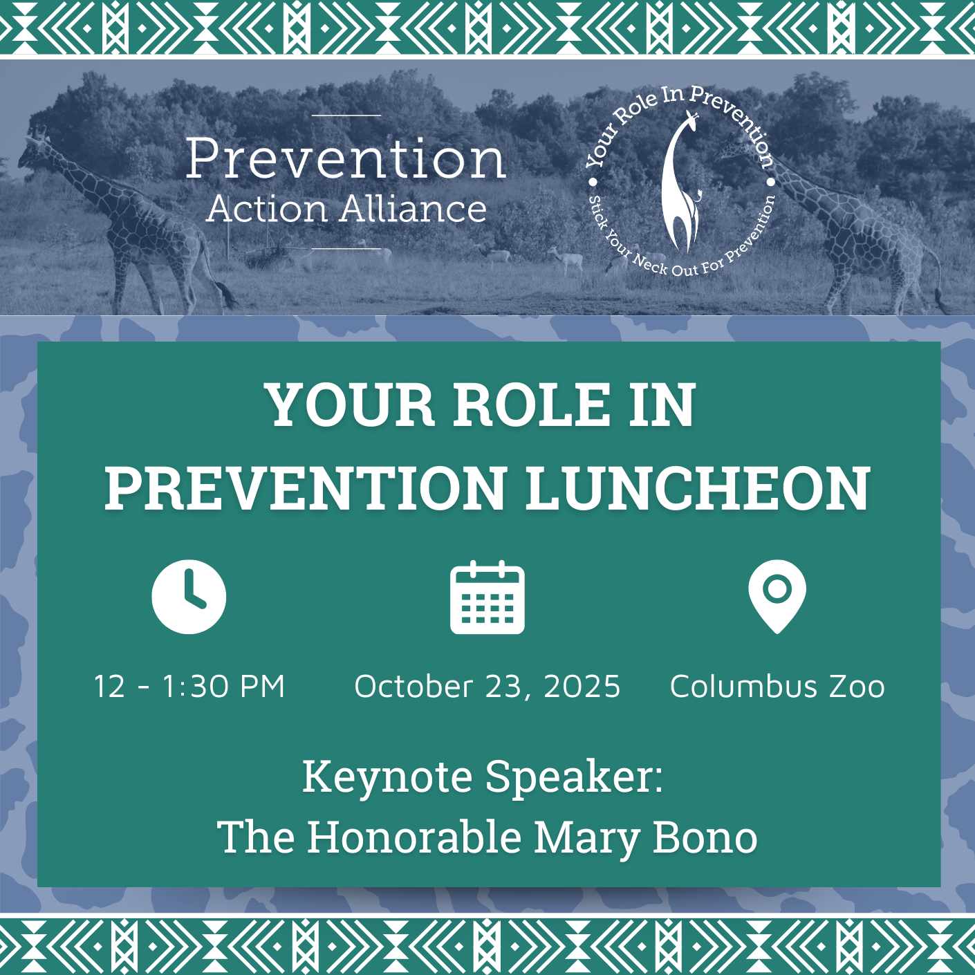 Your Role in Prevention Luncheon 2025