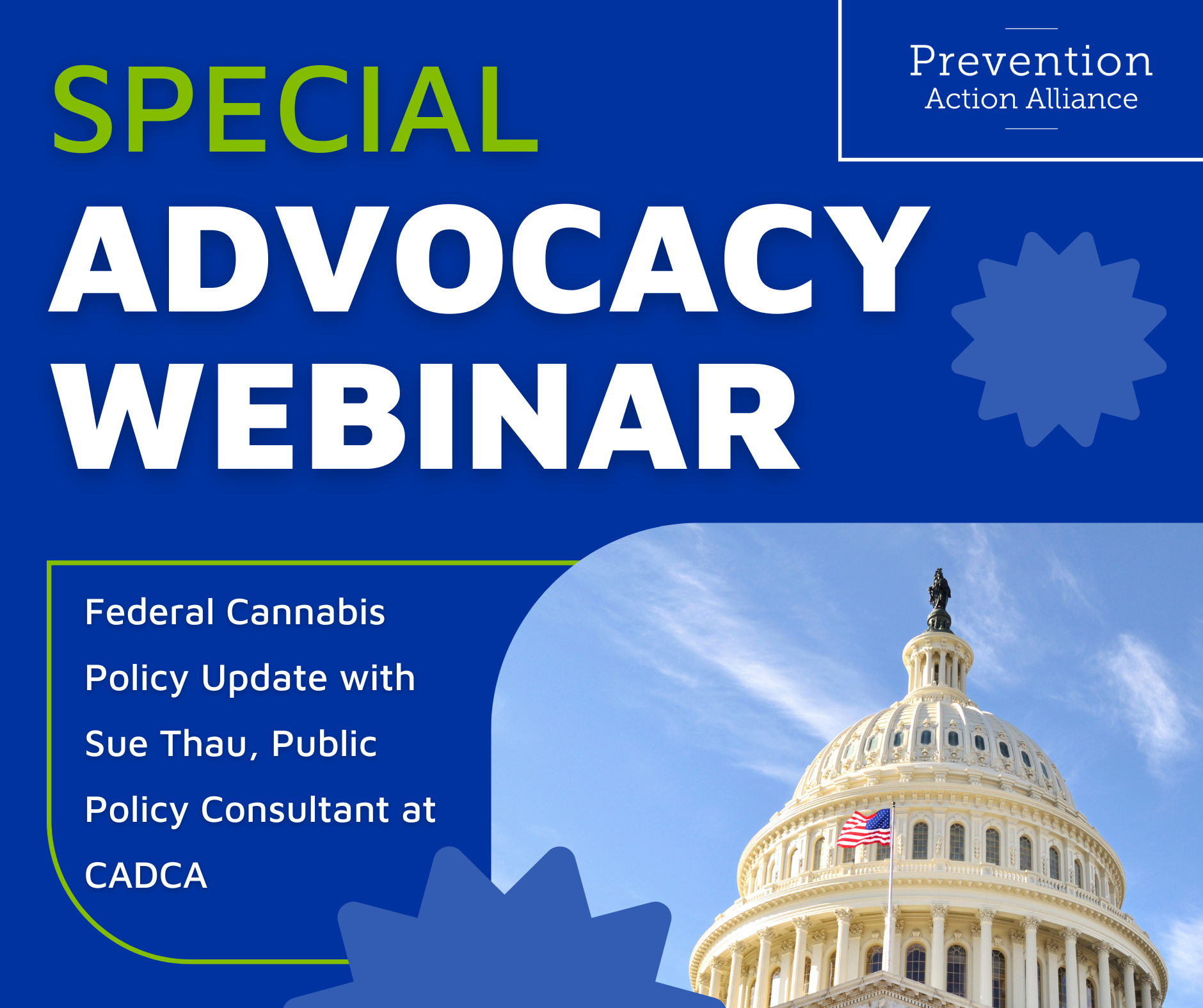 Special Advocacy Webinar: Federal Cannabis Policy Update with Sue Thau