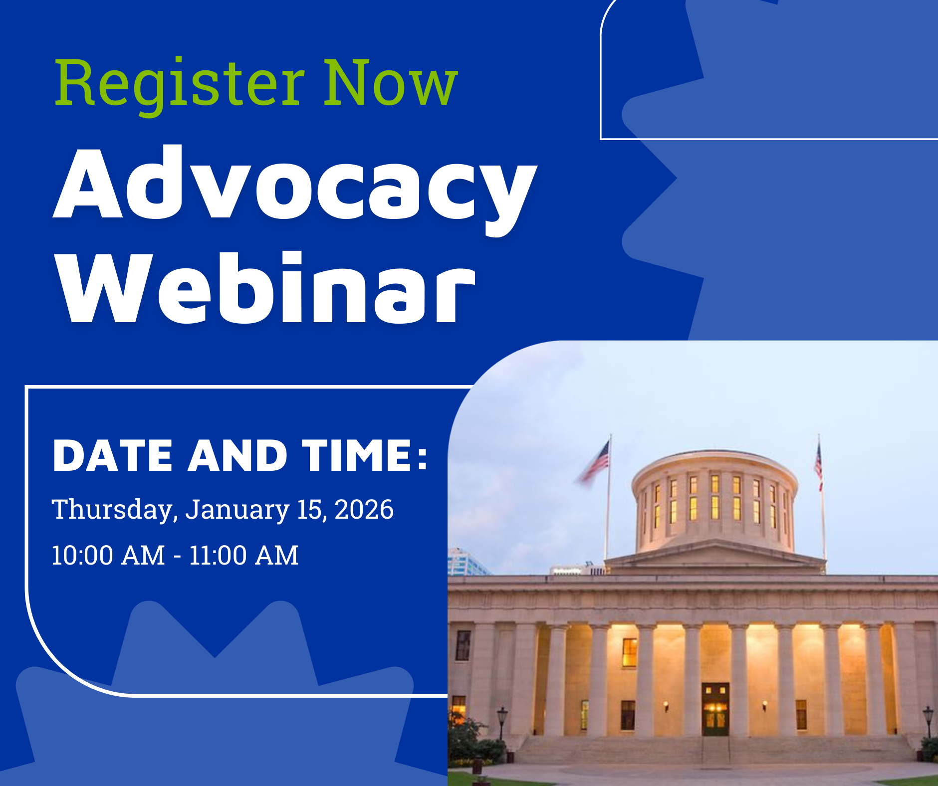 January 2026 Advocacy Webinar