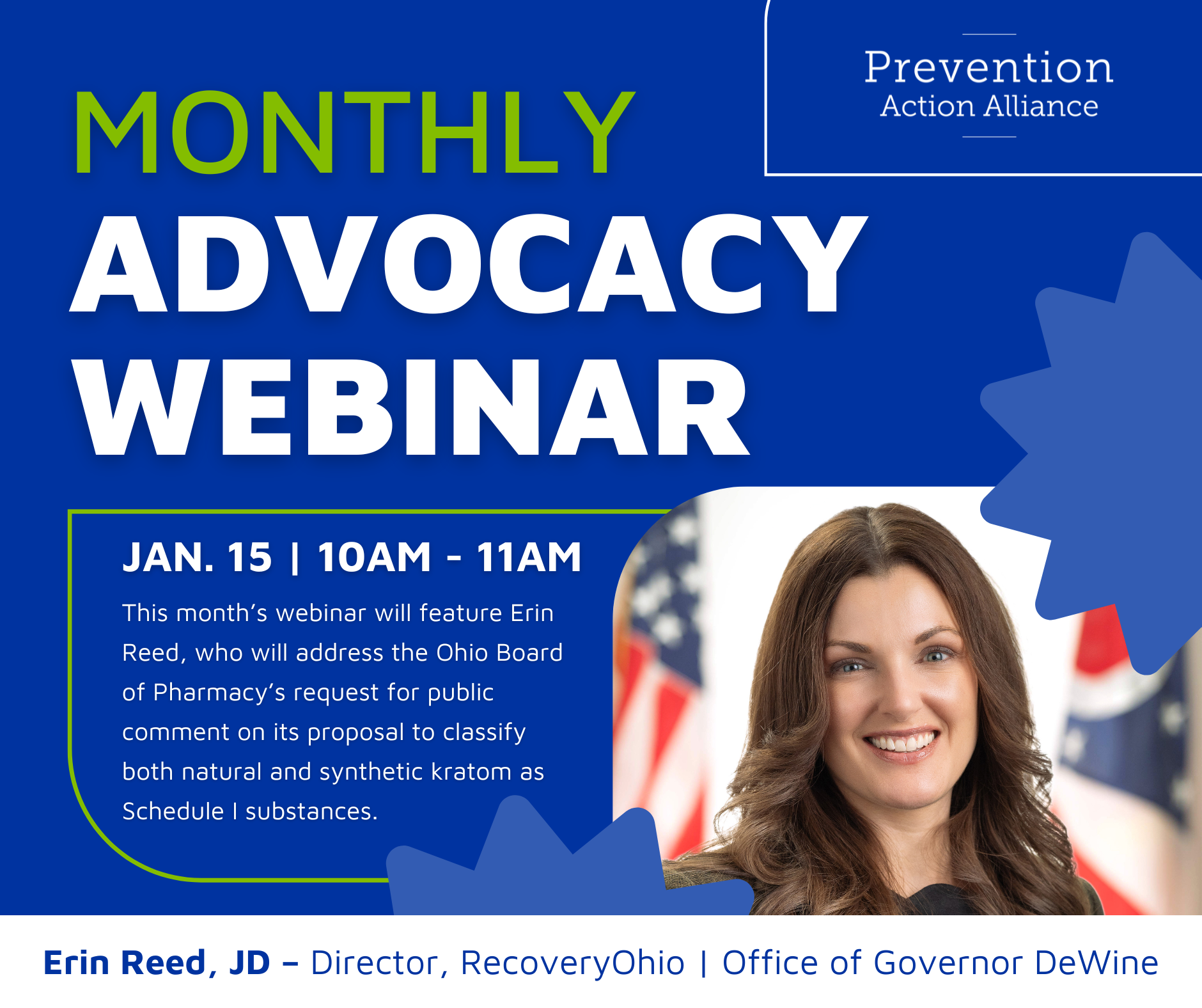 January 2026 Advocacy Webinar – Discussing Ohio Board of Pharmacy’s Kratom Proposal