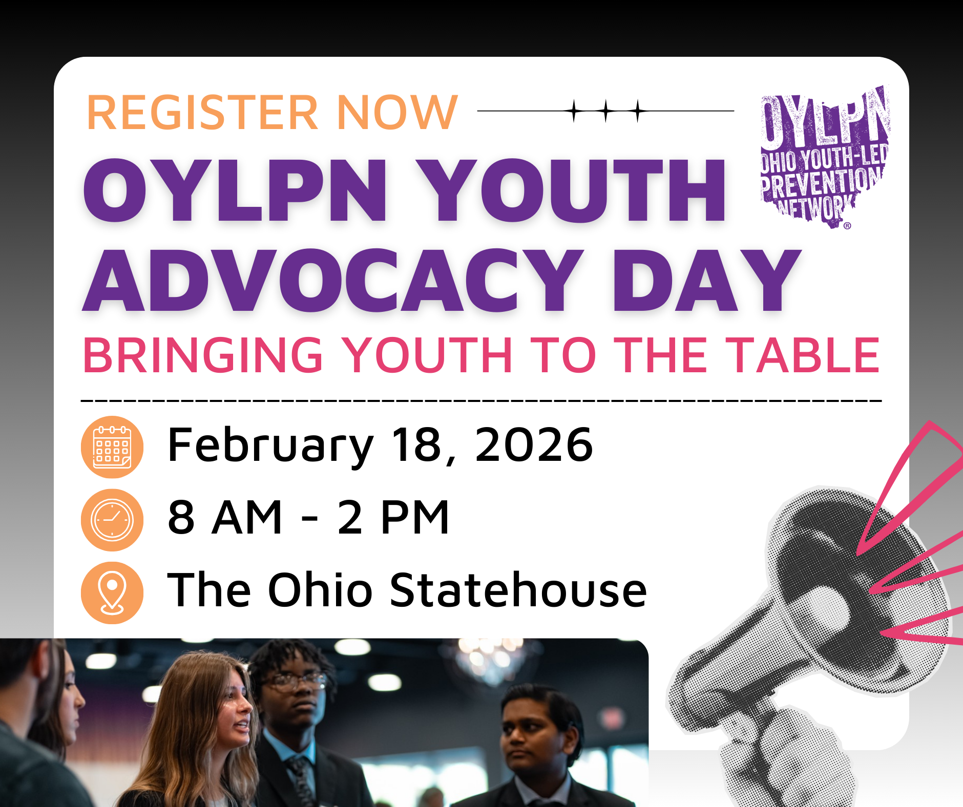 OYLPN Youth Advocacy Day | Bringing Youth to the Table