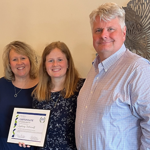Sydney Fetherolf and family