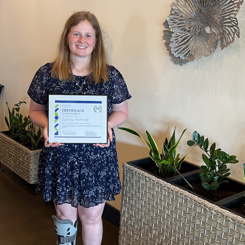 Sydney Fetherolf Named 2026 Recipient of the Jennifer Corinne Hrobuchak Endowed Scholarship